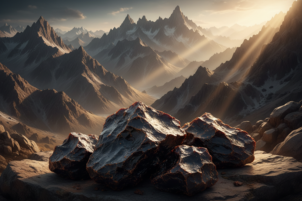 Maak een image die professioneel is en uitdagend voor de bezoeker van de website om verder te scrollen, de website verkoopt 100% natuurlijke shilajit uit Afghanistan. 