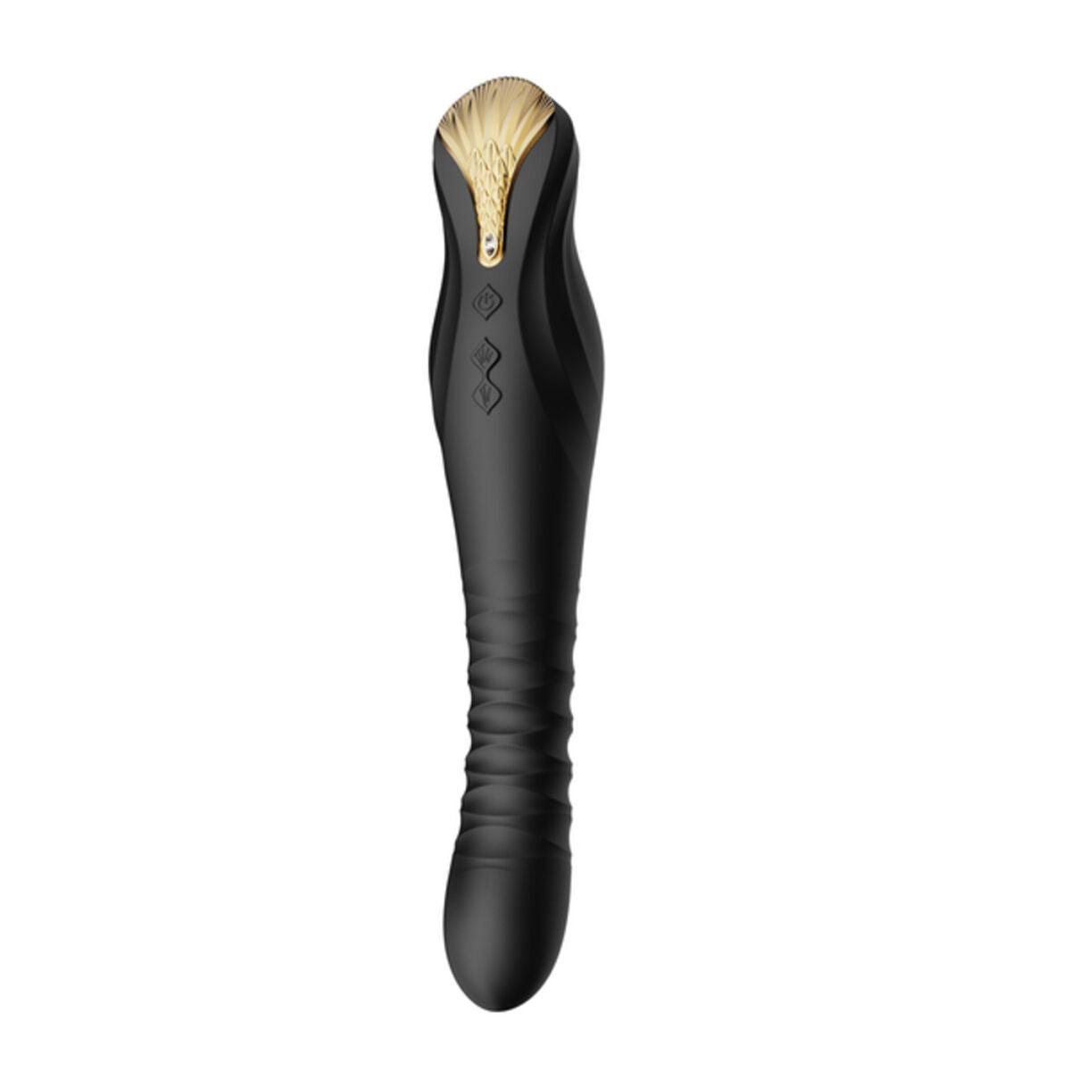 Vibrator King Thruster Obsidian Zalo Zwart