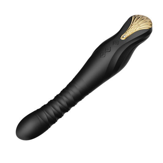 Vibrator King Thruster Obsidian Zalo Zwart