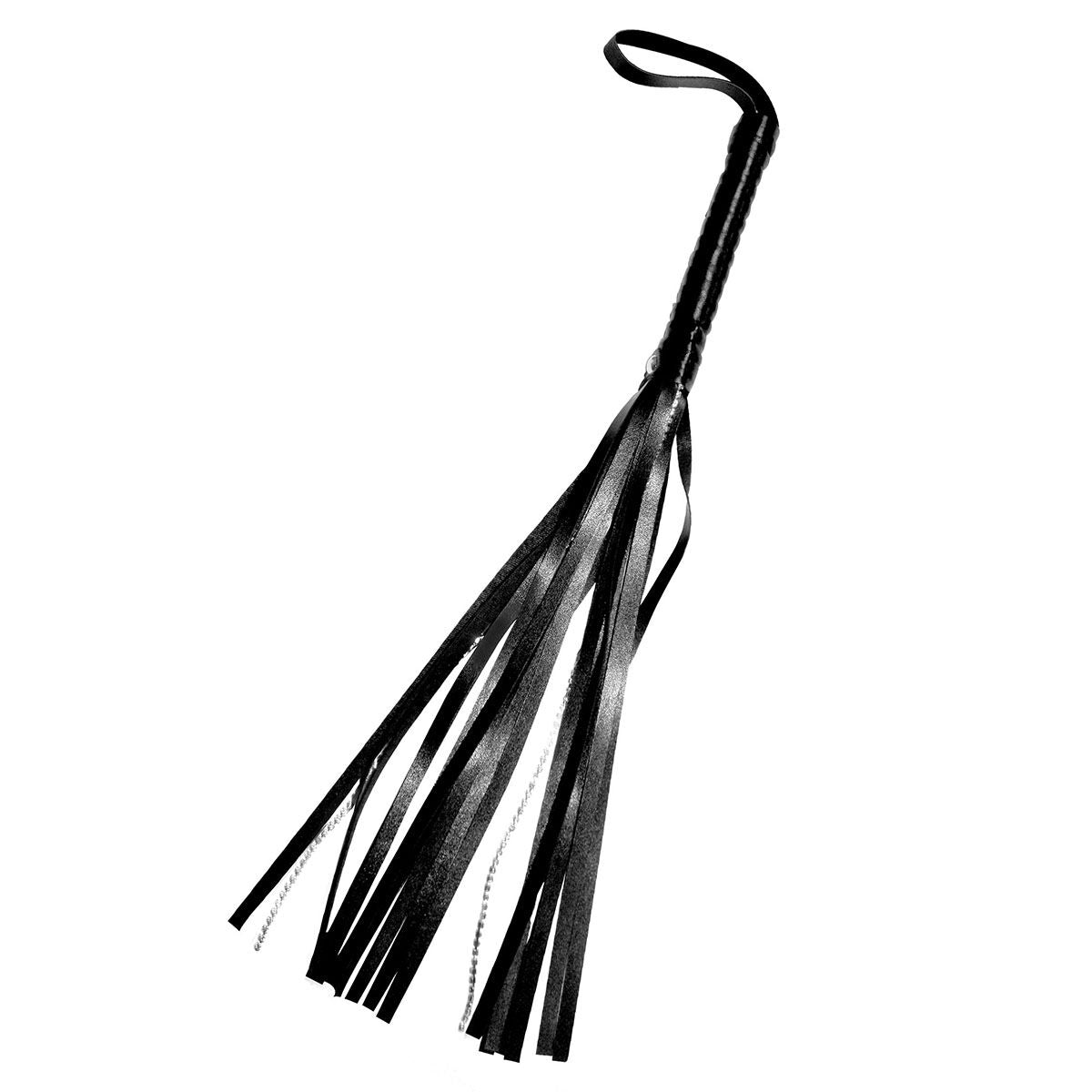 Flogger Whip Sportsheets Noir