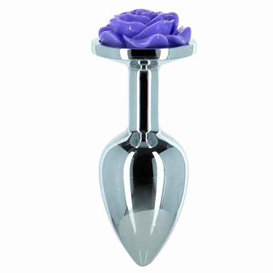 Anale Plug Lux Metal Purple Rose (5,71 cm)