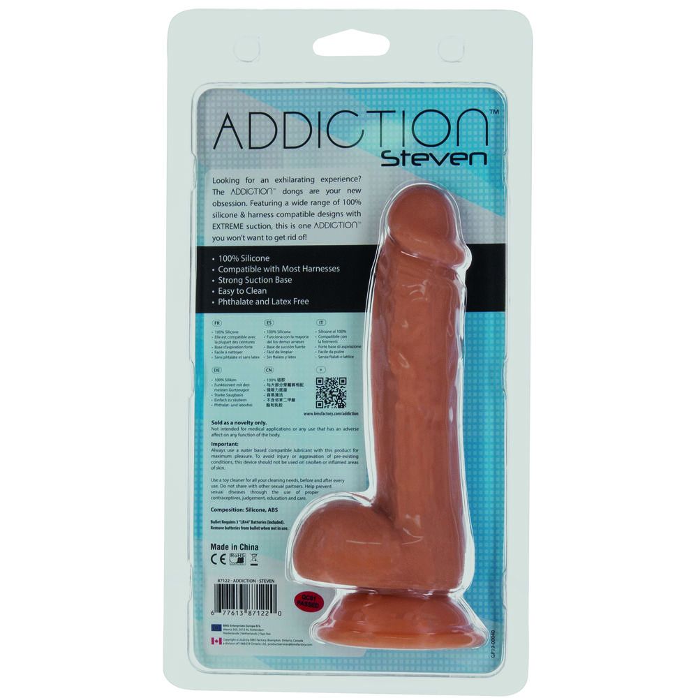 Masturbator Addiction Steven 7.5 Inch