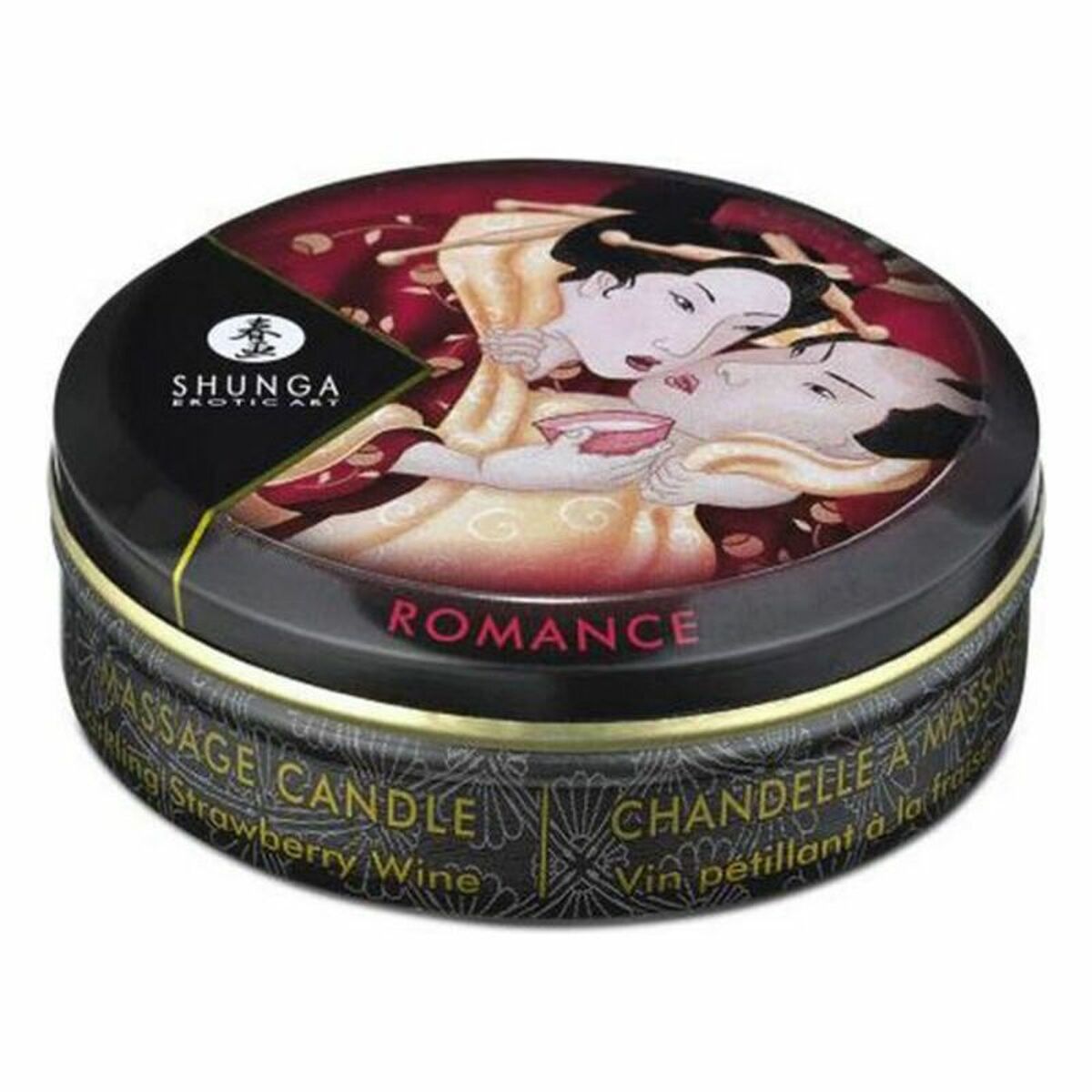 Bougie de massage Shunga 9046084 Fraise 30 ml