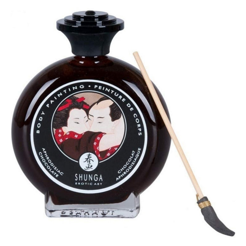 Peinture corporelle Shunga 6500_13482 Chocolat (100 ml) (100 ml)