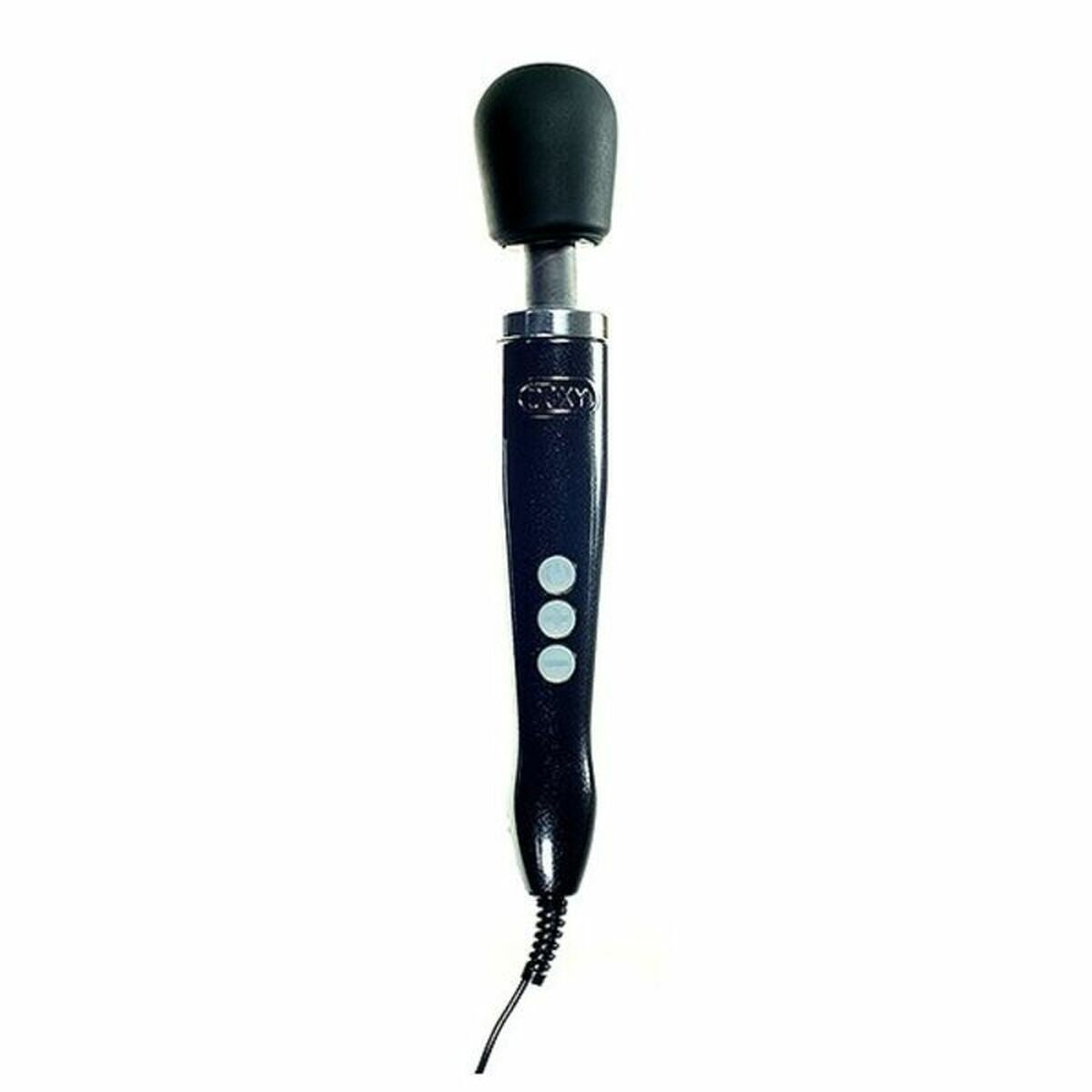 Die Cast Toverstaf Massager Zwart Doxy E26226