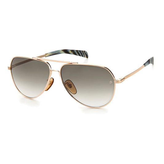 Zonnebril Heren David Beckham DB-7031-S-F6W-9K Gouden ø 60 mm