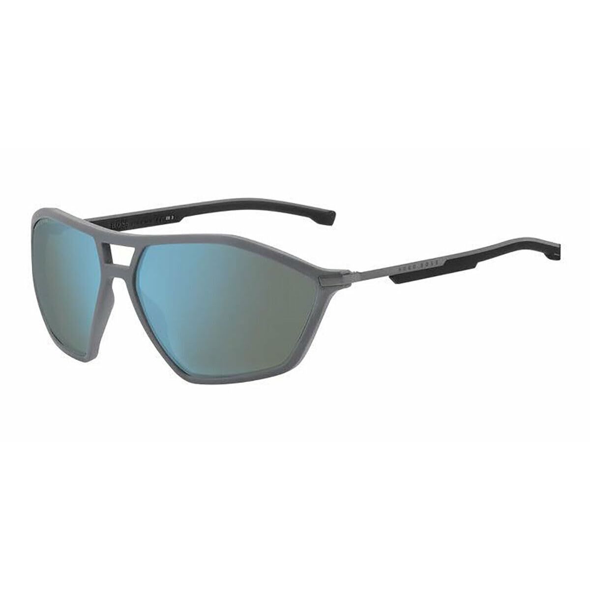 Zonnebril Heren Hugo Boss 1258/S  Blauw Ø 62 mm Grijs