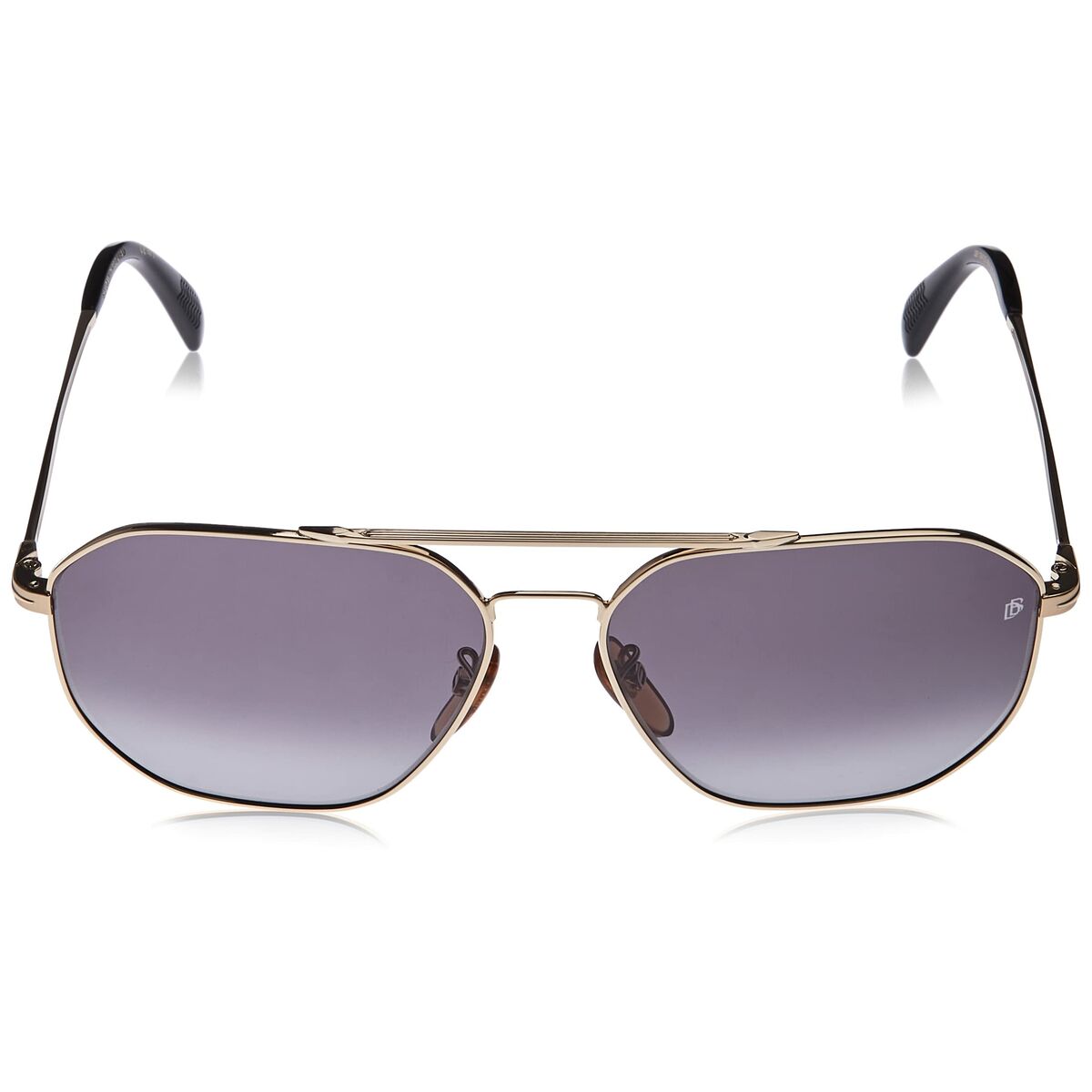 Zonnebril Heren Eyewear by David Beckham 1041/S  Zwart Gouden ø 60 mm