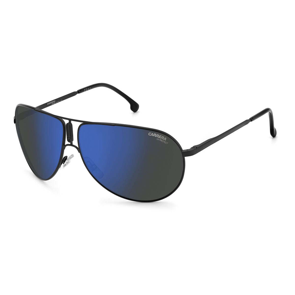 Lunettes de soleil Unisexe Carrera Noir Ø 64 mm