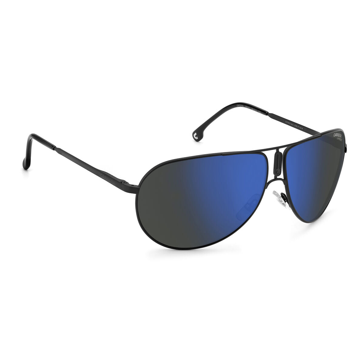 Lunettes de soleil Unisexe Carrera Noir Ø 64 mm