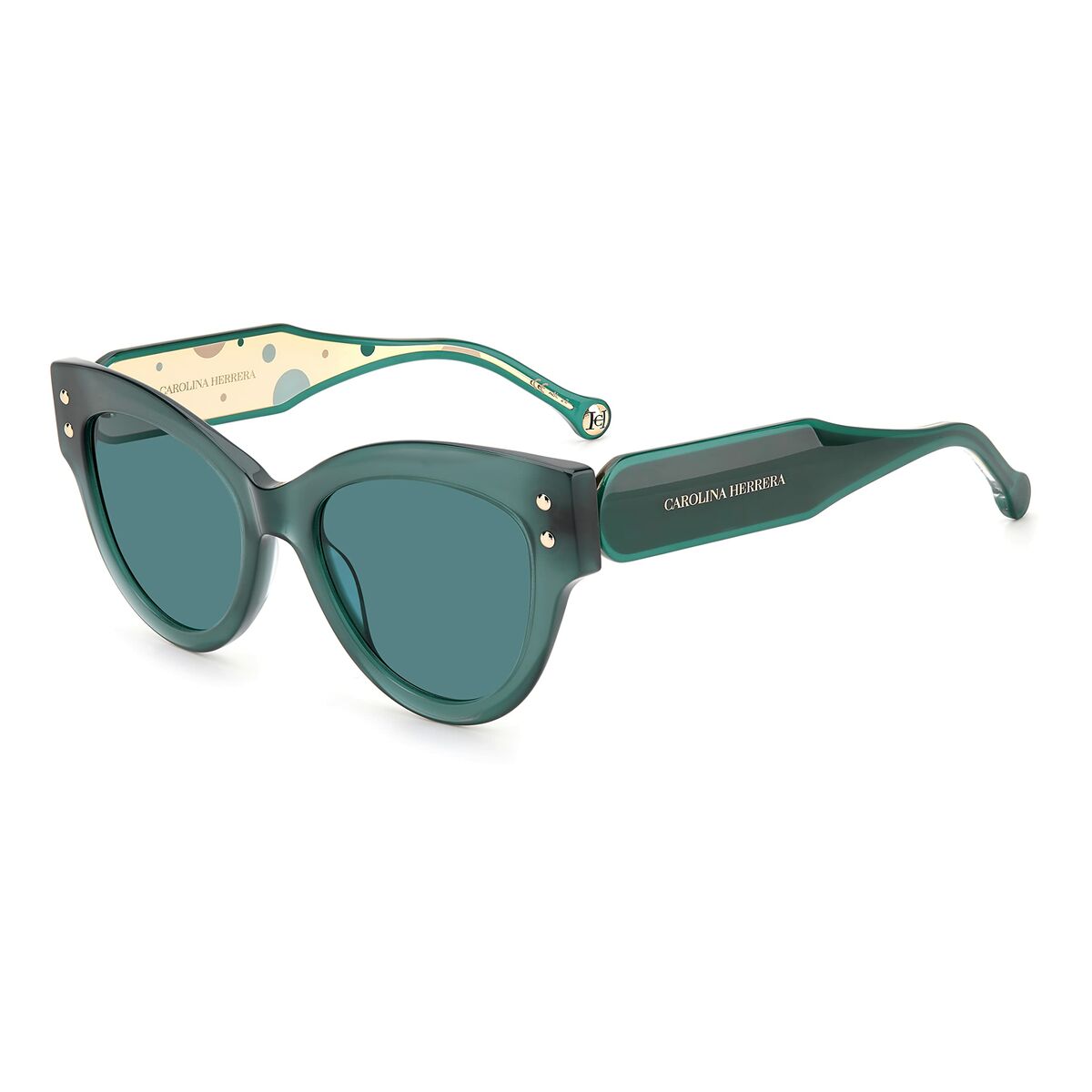 Lunettes de soleil Homme Carolina Herrera CH 0009/S Vert ø 54 mm