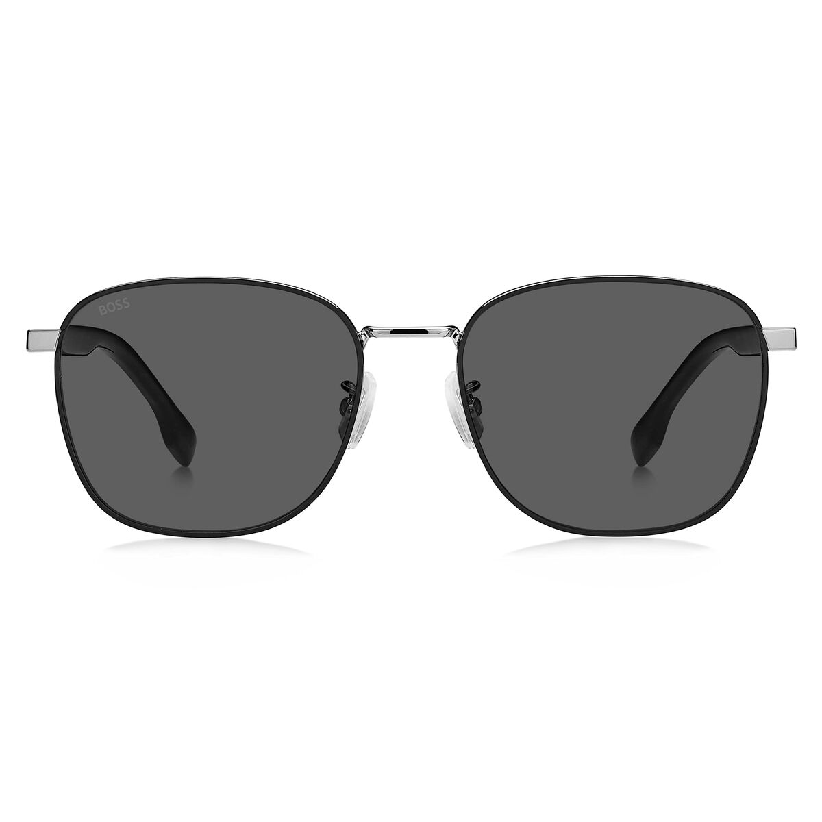 Lunettes de soleil Homme Hugo Boss 1407/F/SK ø 58 mm Noir Argenté