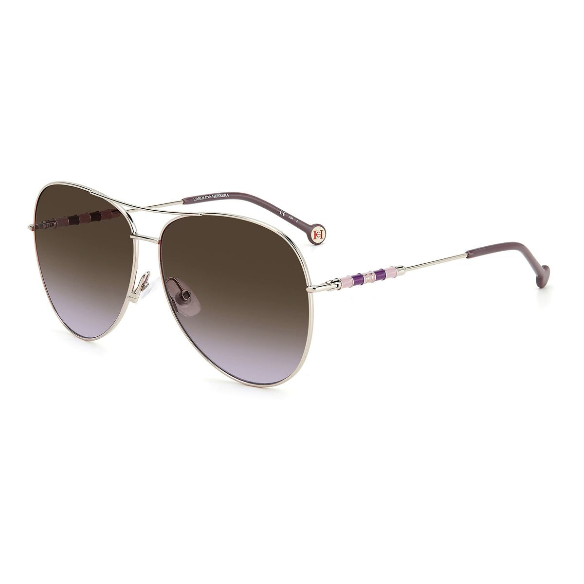 Lunettes de soleil Femme Carolina Herrera CH 0034/S  Ø 64 mm Doré