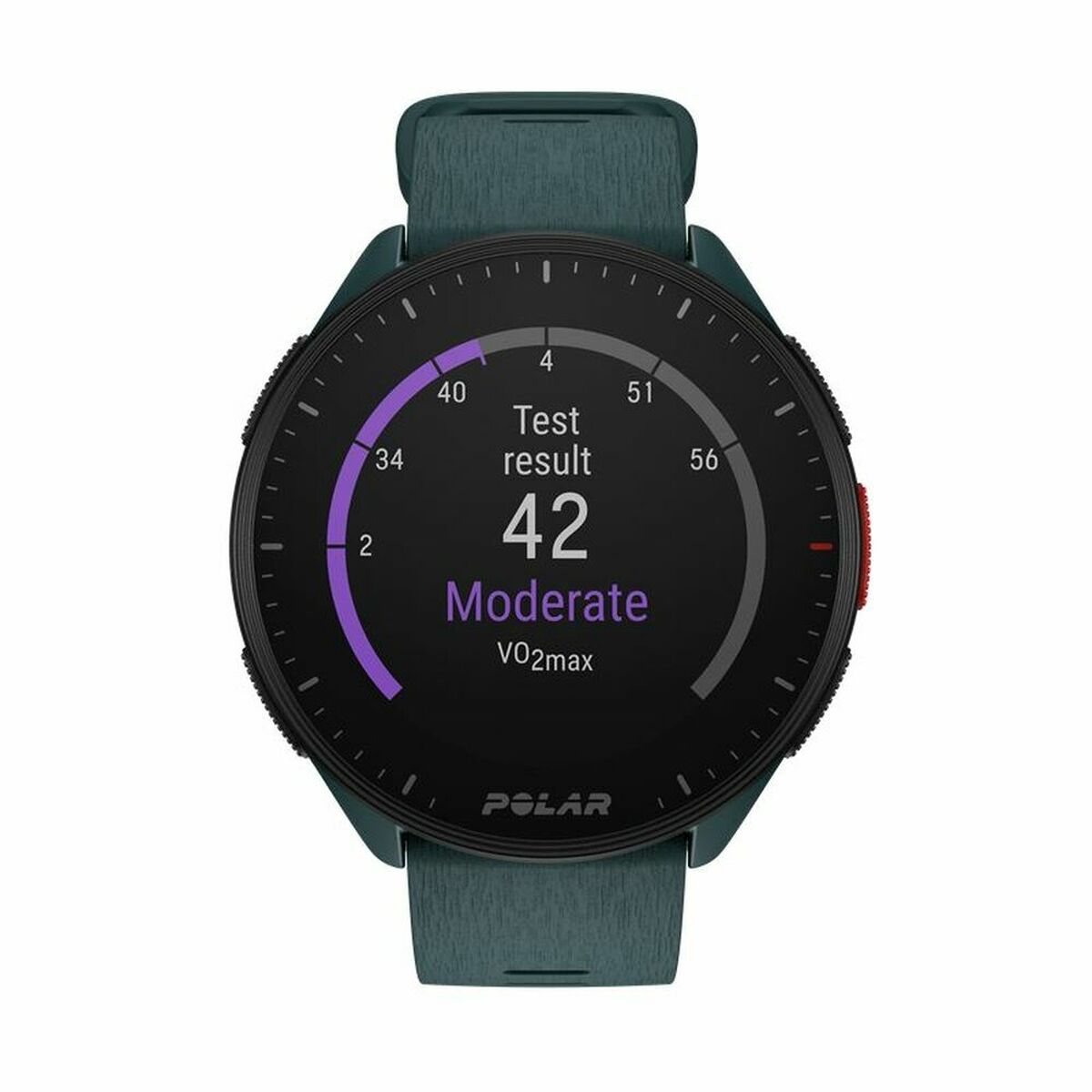 Smartwatch avec Podomètre Running Polar Pacer 45 mm Vert