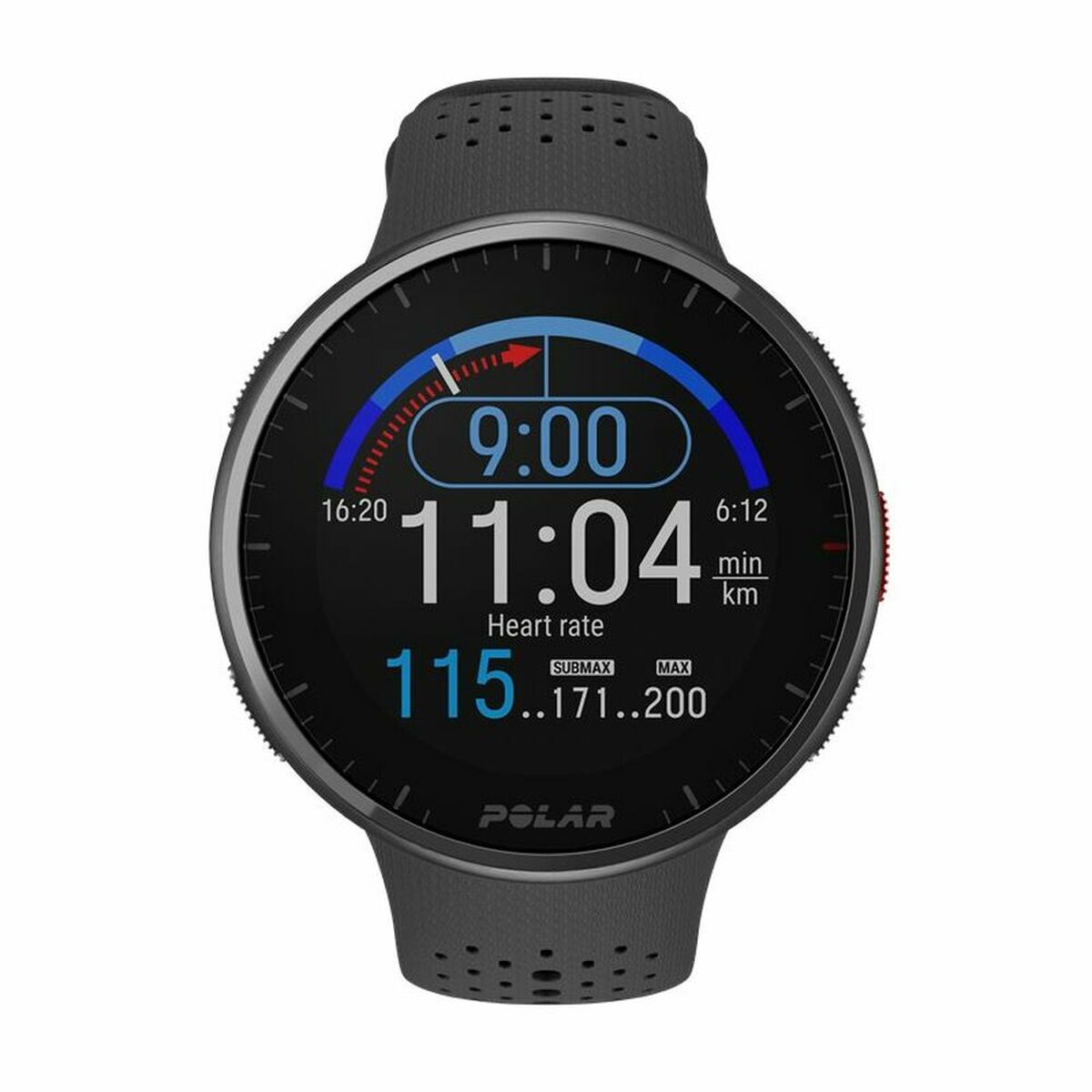 Smartwatch Polar Pacer Pro Grijs