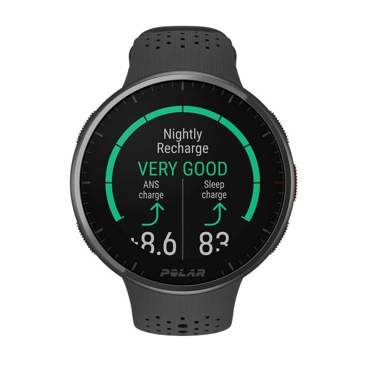 Smartwatch Polar Pacer Pro Grijs