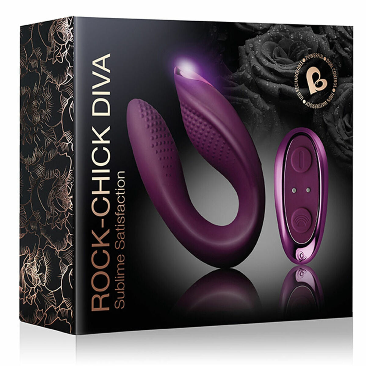 Vibrator Rocks-Off Chick Diva Purple