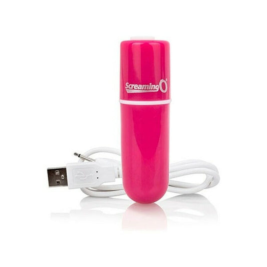 Charged Vooom Kogel Vibrator Roze The Screaming O Charged