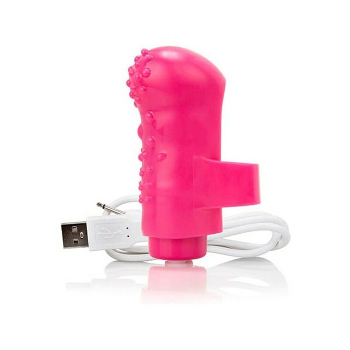 Charged FingO Vinger Vibrator Roze The Screaming O Charged Roze