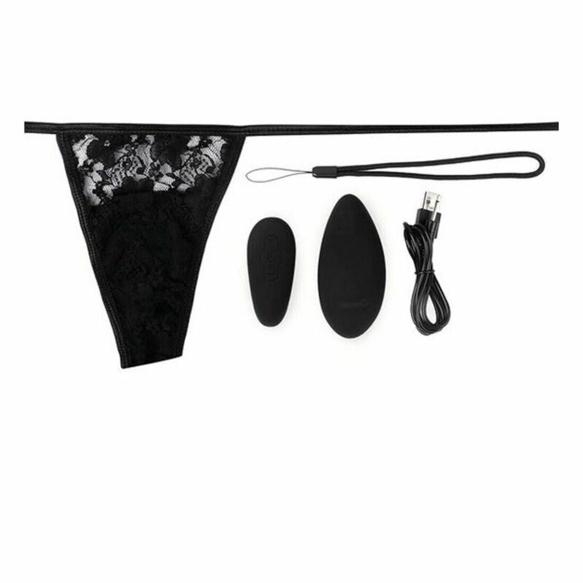 Vibrator The Screaming O Premium Ergonomic Remote Panty Set Black