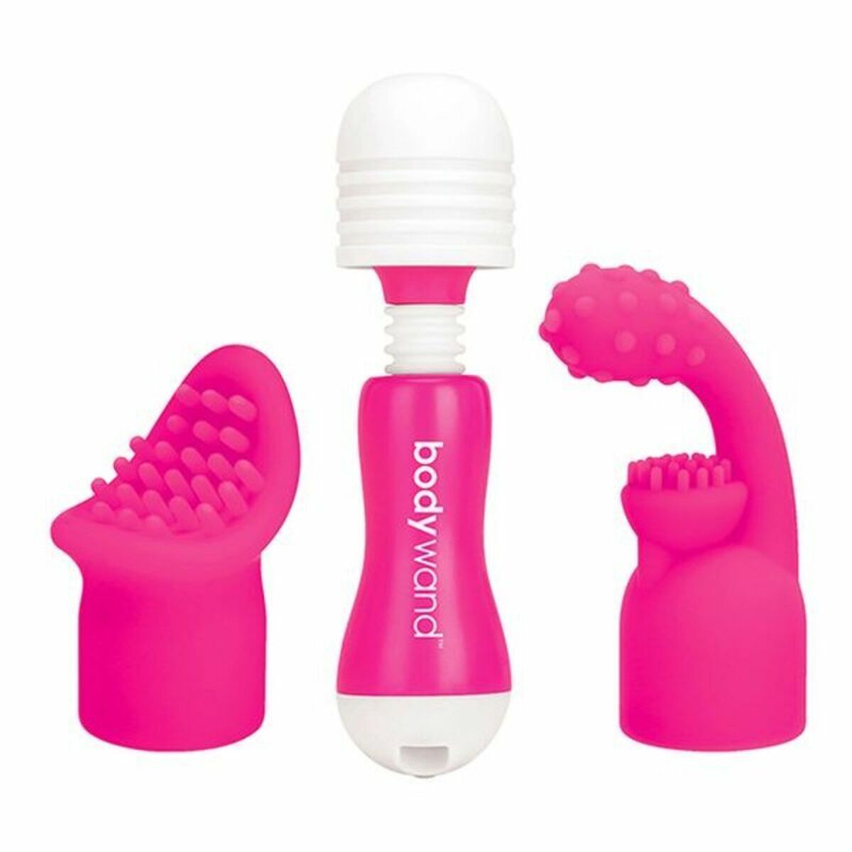 Heroplaadbare Mini Pink met Hulpstuk Bodywand 2078