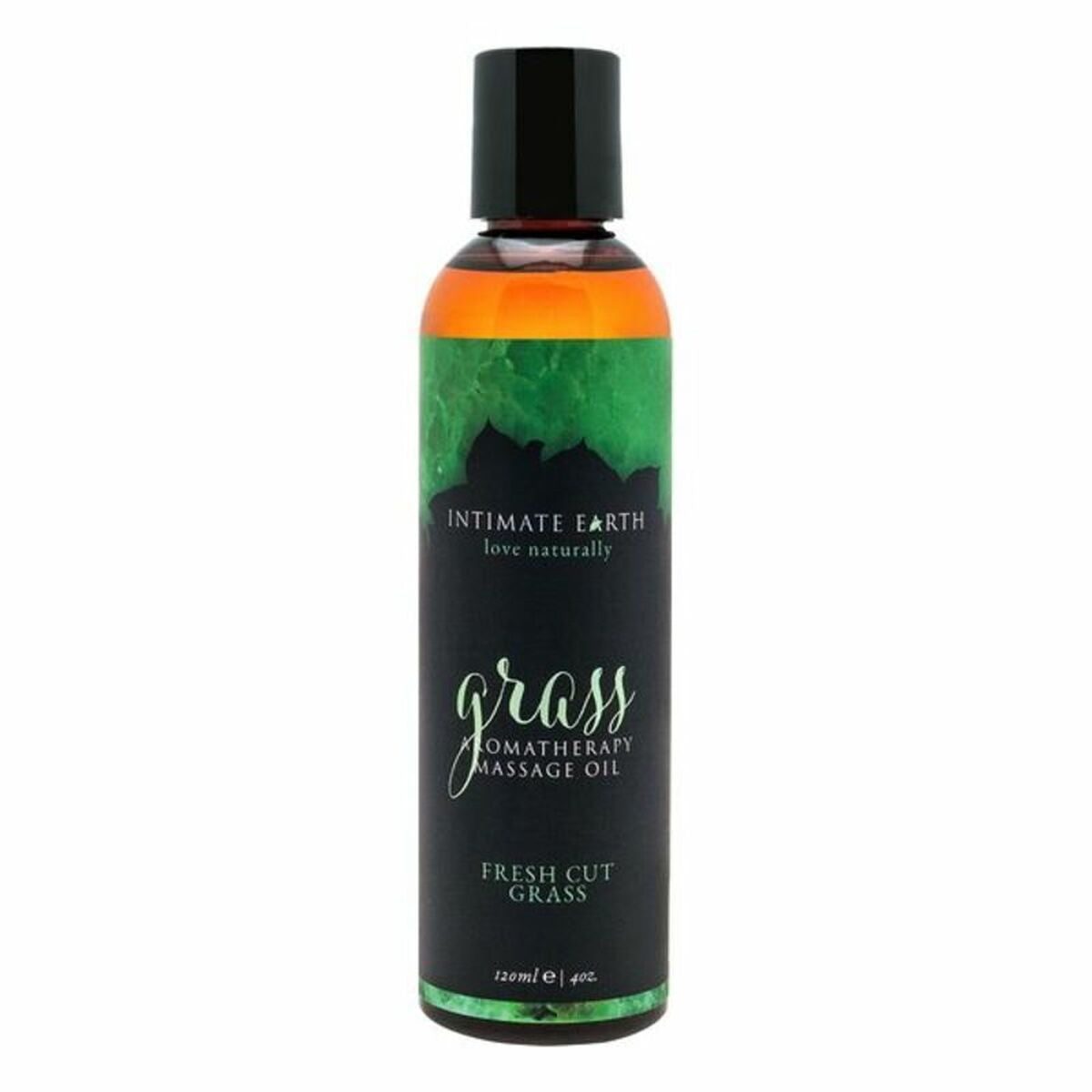 Huile de massage érotique Intimate Earth Grass (120 ml)