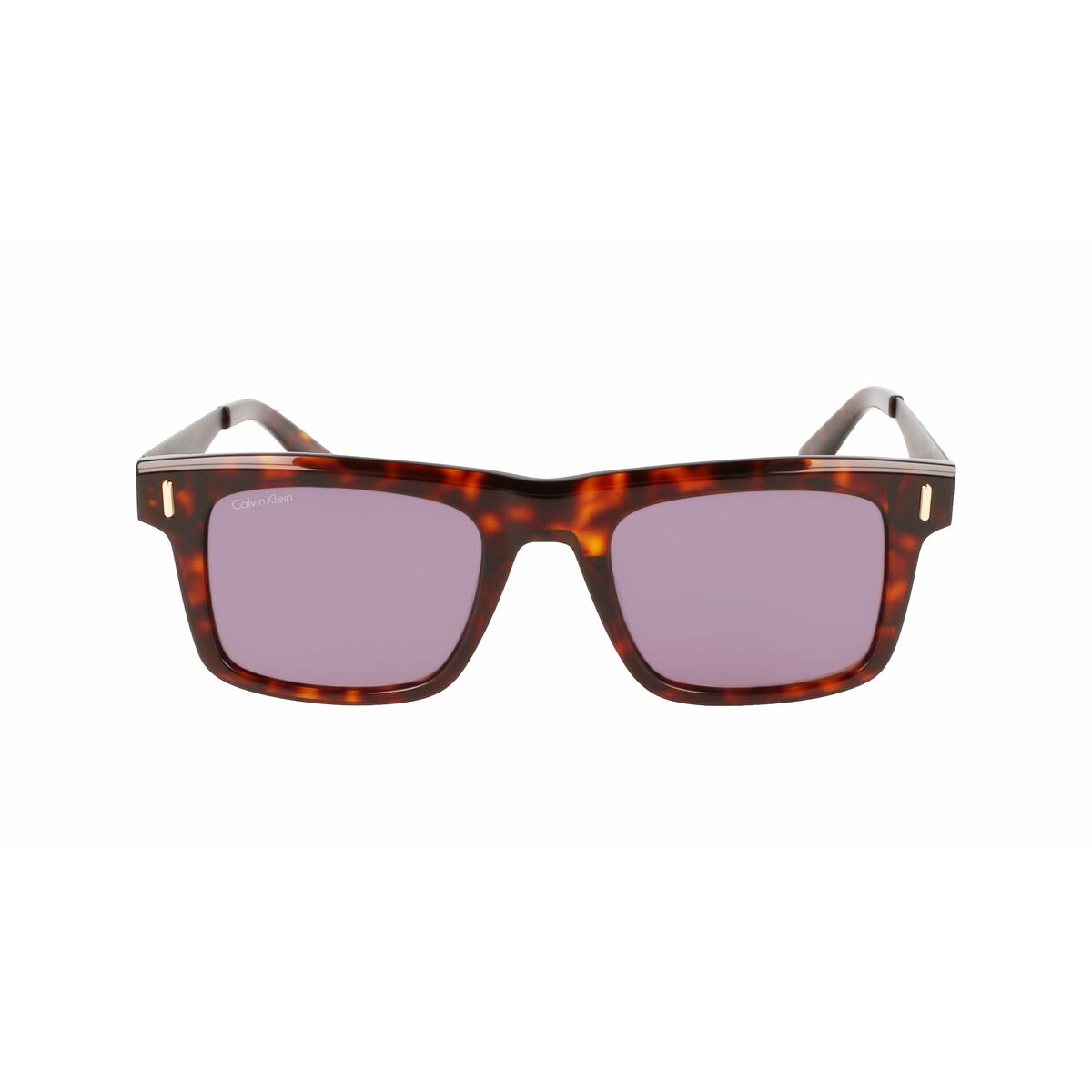 Lunettes de soleil Homme Calvin Klein S Marron Habana Ø 51 mm