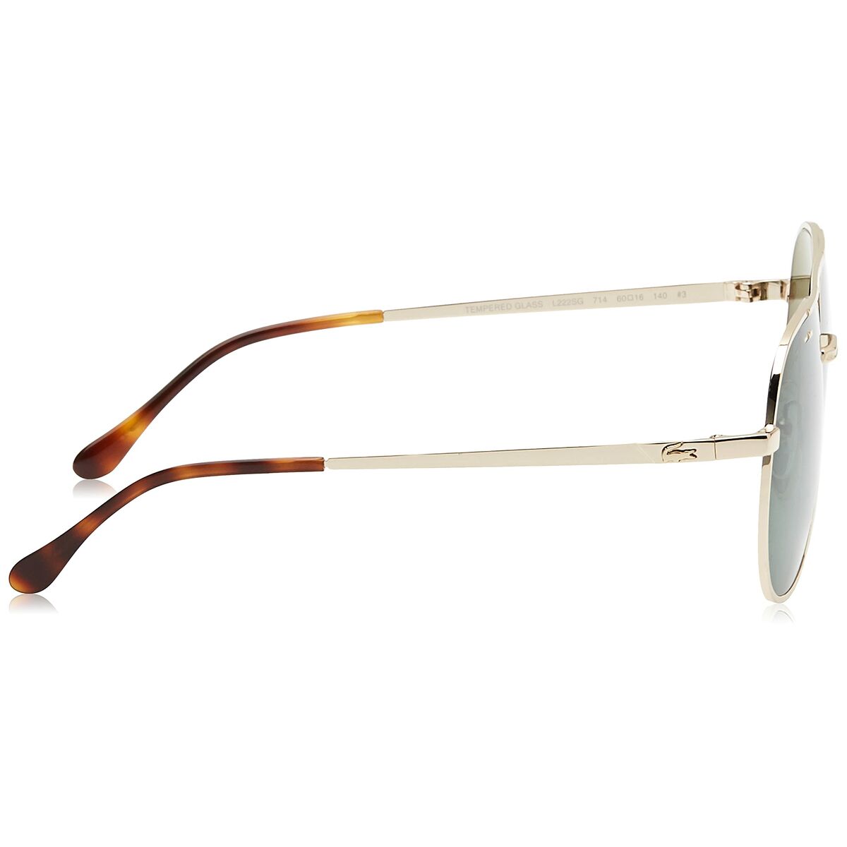 Lunettes de soleil Homme Lacoste L222SG ø 60 mm Doré