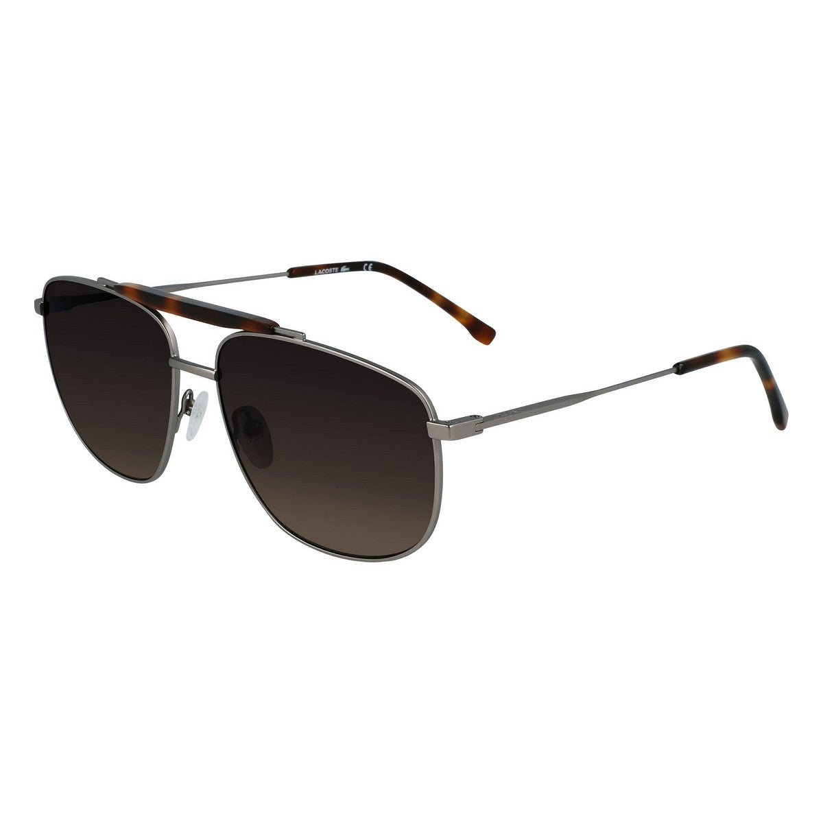 Lunettes de soleil Homme Lacoste S Noir Argenté