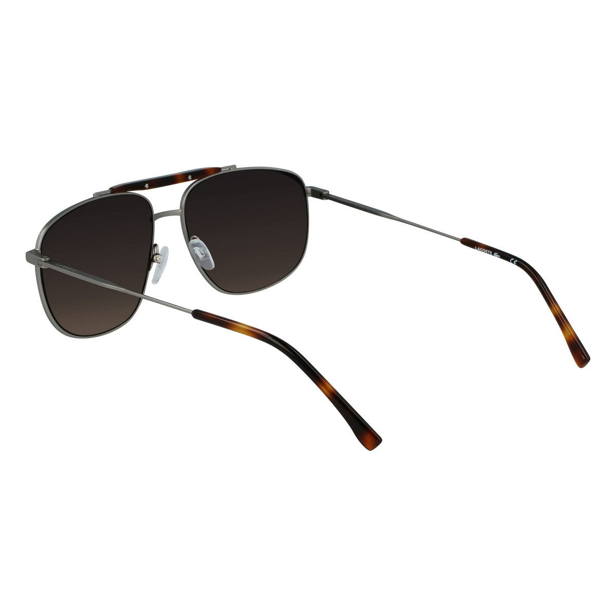 Lunettes de soleil Homme Lacoste S Noir Argenté