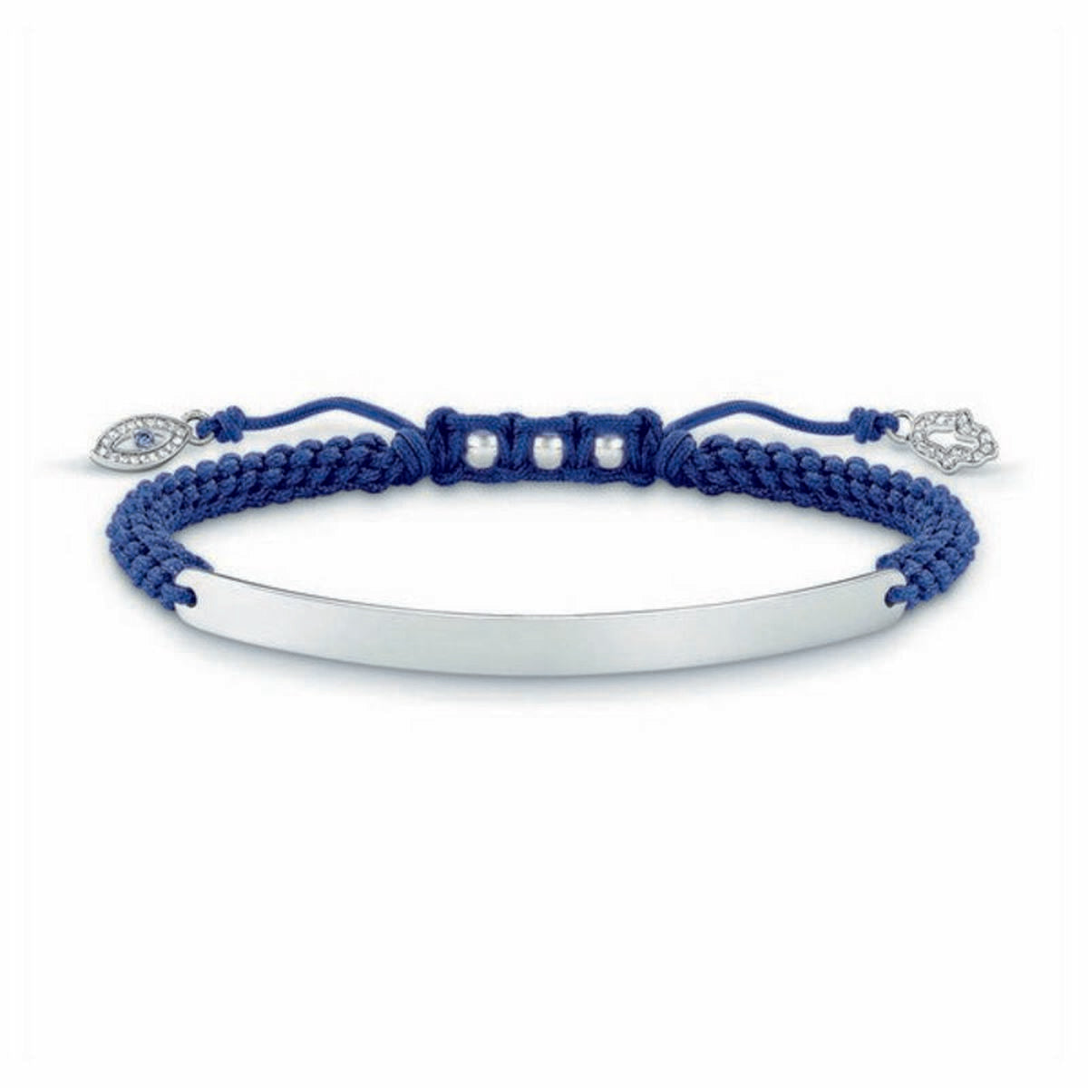 Bracelet Femme Thomas Sabo LBA0066-897-1 16 - 19 cm Argenté Bleu 21 cm