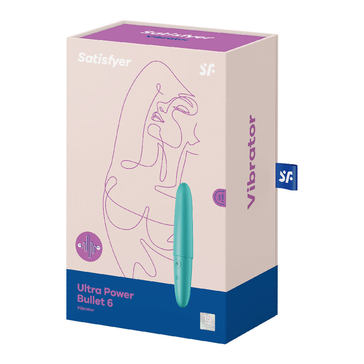 Vibromasseur à boules Ultra Power Satisfyer 6 Turquoise