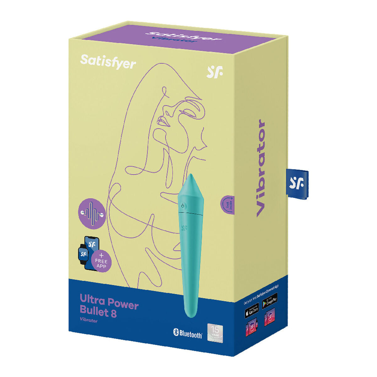 Vibromasseur à boules Ultra Power Satisfyer Turquoise