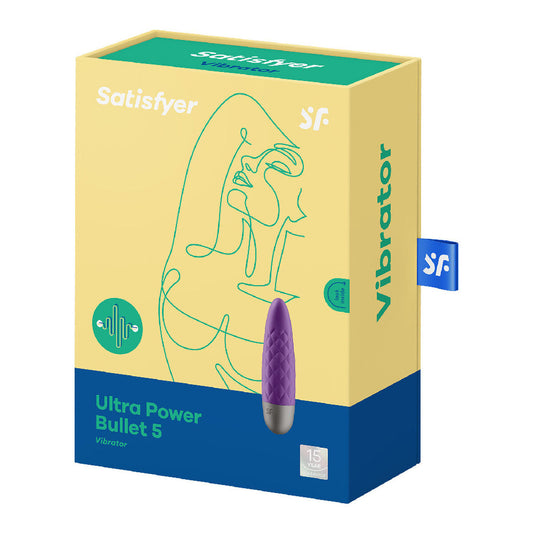 Kogel Vibrator Ultra Power Satisfyer 5 Paars