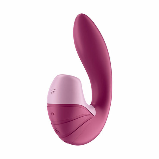 Vibration de Stimulation Double Satisfyer Supernova Cerise