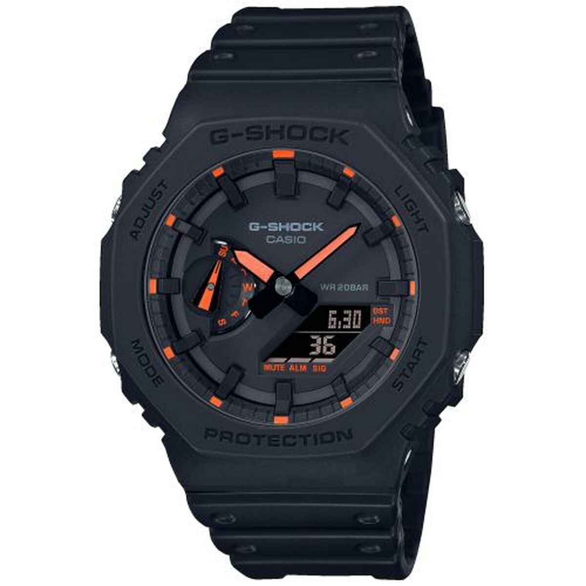 Horloge Heren Casio G-Shock GA-2100-1A4ER Zwart