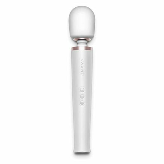 Masseur Rechargeable Blanc Perlé Le Wand 93648