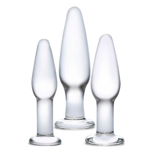 Kit Grand Plaisir Anal Training Glas (3 pcs)