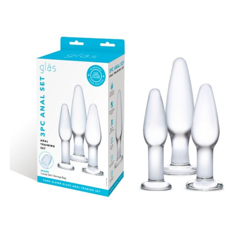 Kit Grand Plaisir Anal Training Glas (3 pcs)