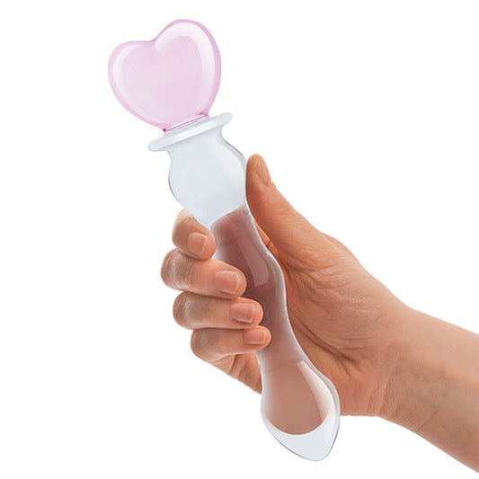 Zwarte Dildo Glas Sweetheart