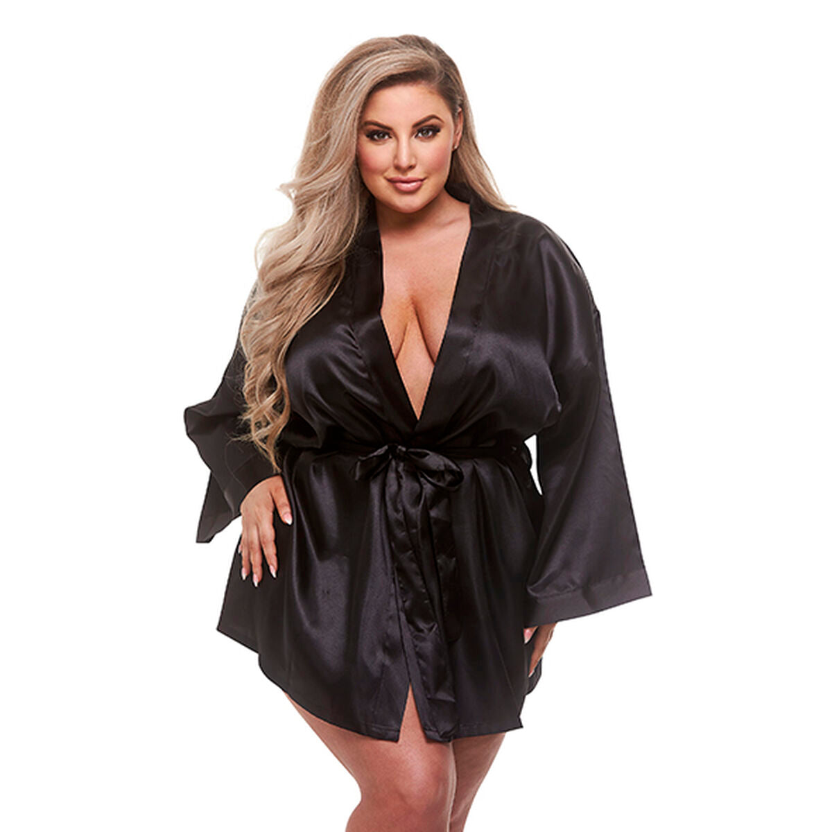 Blouse Baci Lingerie All Satin Noir