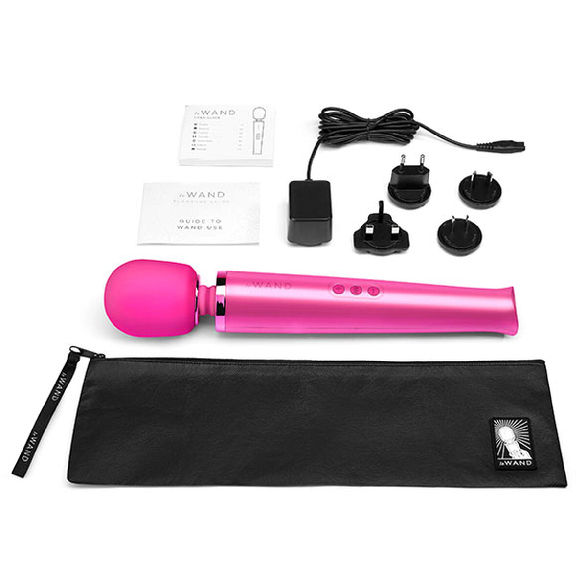 PalmPower -Recharge deMasseur PalmPower Le Wand Magenta