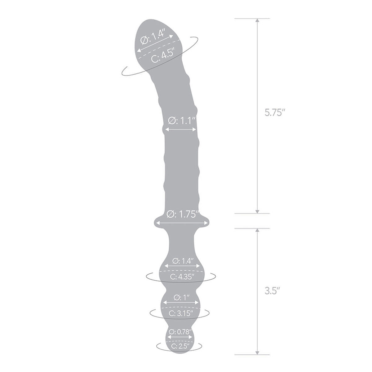 Dubbele Penetratie Streler Glas Twister