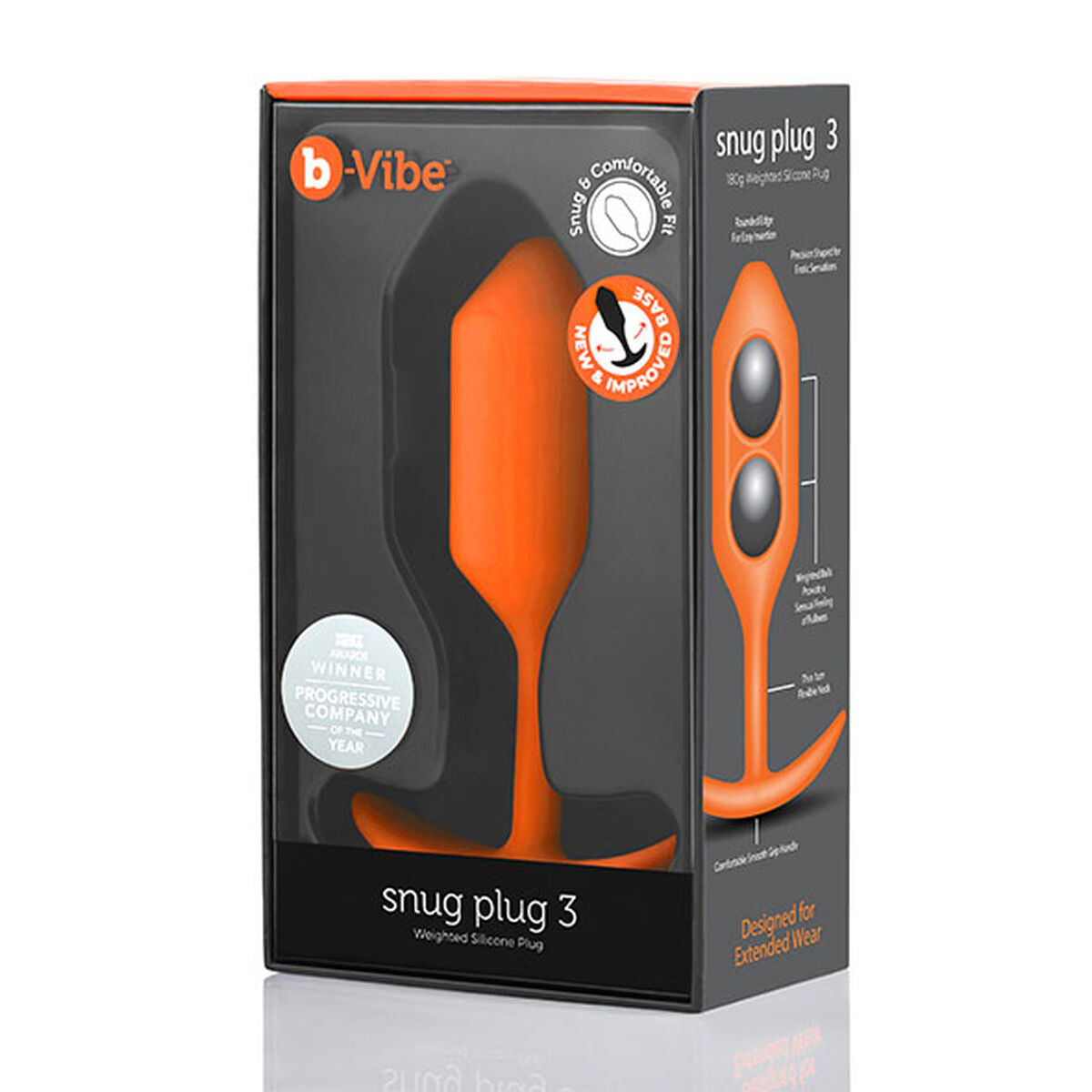 Plug Anal B-Vibe 3 Orange