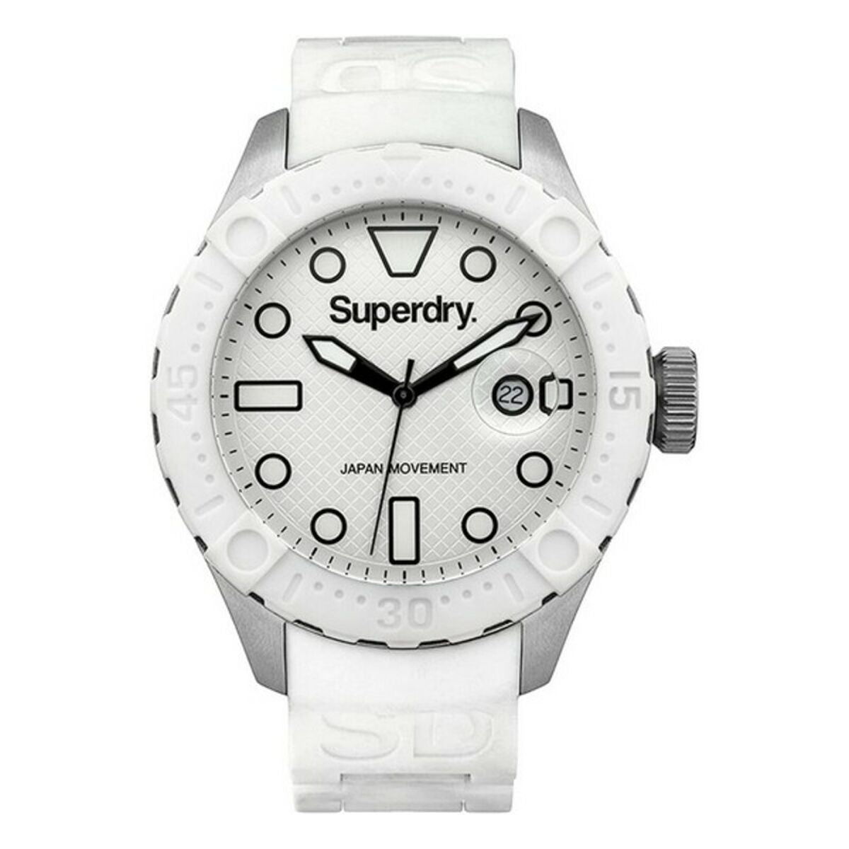 Horloge Heren Superdry SYG140W (Ø 47 mm)