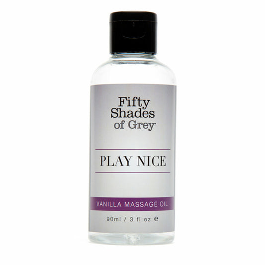 Huile de massage érotique Fifty Shades of Grey Play Nice Vanilla (90 ml)