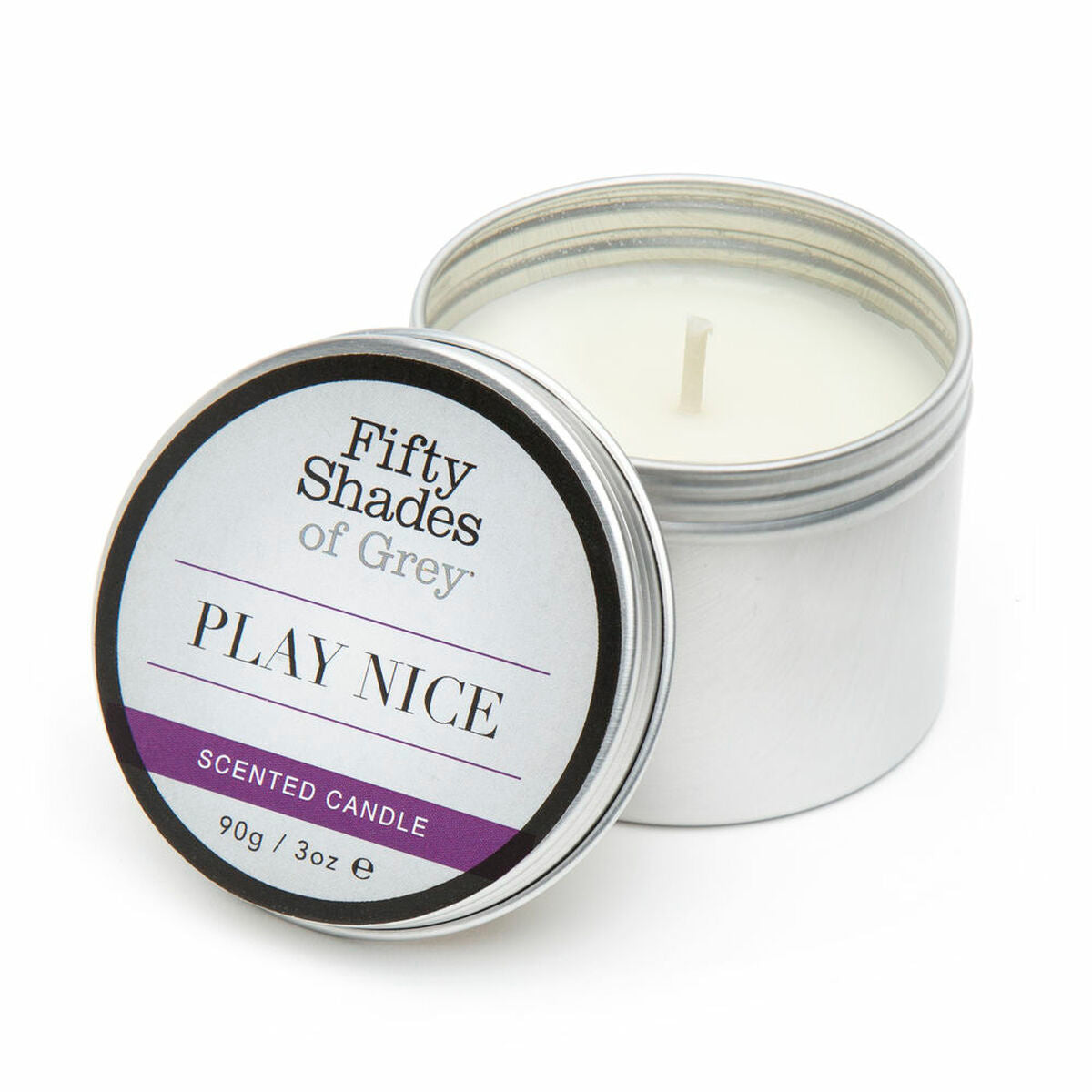 Bougie de massage Fifty Shades of Grey Play Nice Vanilla (90 g)