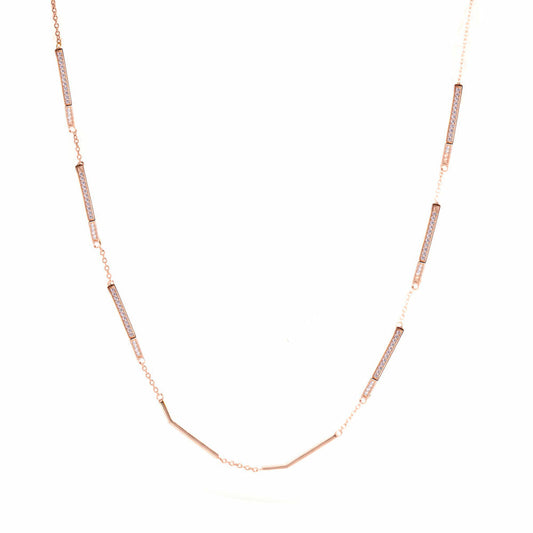 Collier Femme Sif Jakobs C446-CZ-RG (35 cm)