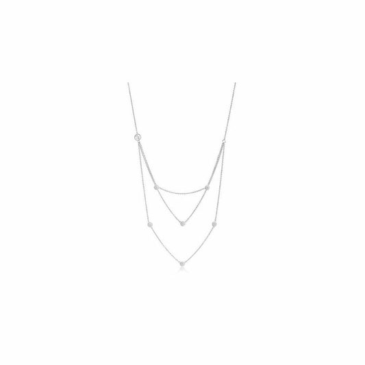 Collier Femme Sif Jakobs C1050-3-CZ (35 cm)