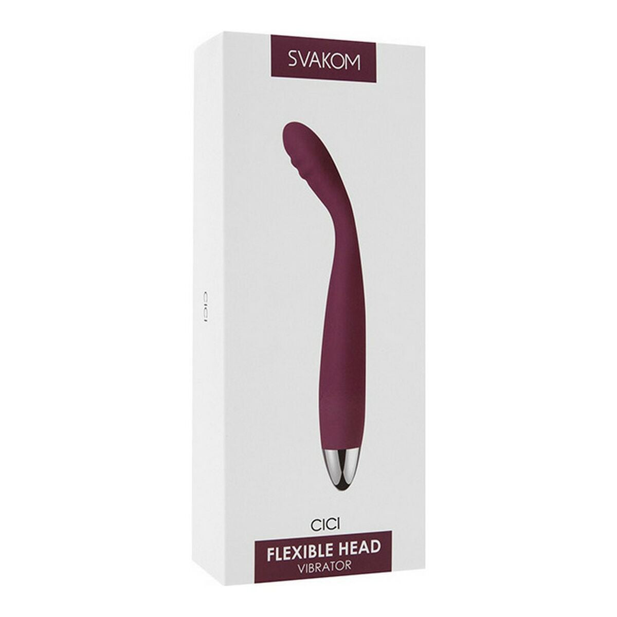 Cici Flexible vibrator met flexibele kop Violet Svakom Cici Paars